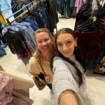 selfie while shopping with my daughter