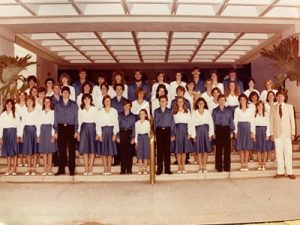 Happy Wanderers choir 1983